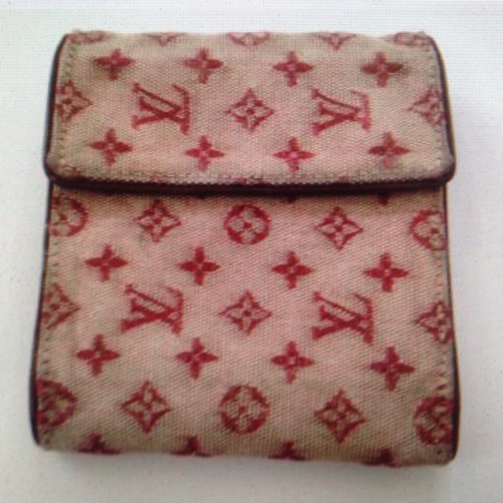 Louis Vuitton Pink Monogram Canvas Compact Wallet